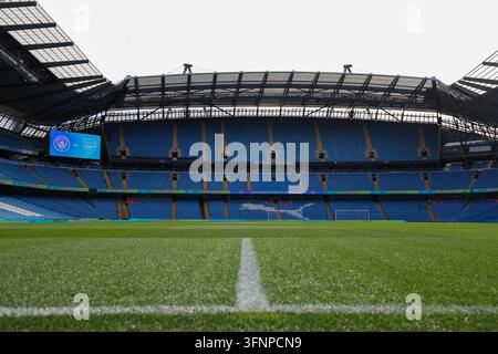 Etihad-Stadion, Manchester, UK. 4. Okt., 2026. Frauenfußball der Super League, Manchester City gegen Arsenal; Eine Gesamtansicht im Etihad-Stadion Credit: Action Plus Sports/Alamy Live News Stockfoto