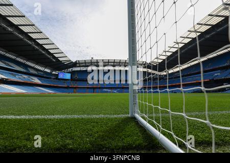 Etihad-Stadion, Manchester, UK. 4. Okt., 2026. Frauenfußball der Super League, Manchester City gegen Arsenal; Eine Gesamtansicht im Etihad-Stadion Credit: Action Plus Sports/Alamy Live News Stockfoto