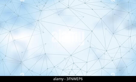 Horizontal und vertikal wiederholbare Hintergrundillustration mit abstrakten geometrischen Mustern. Stock Vektor