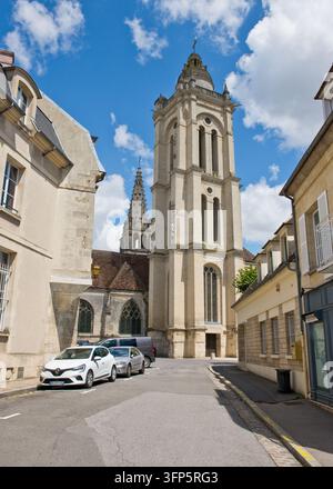Kirche Saint-Pierre. Ehemalige römisch-katholische Kirche. Senlis Stockfoto
