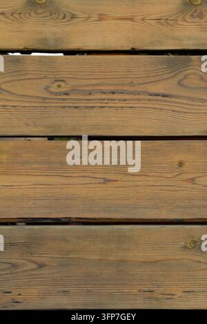 Hölzerner Hintergrund aus alten bemalten Brettern. Nahaufnahme. Stockfoto
