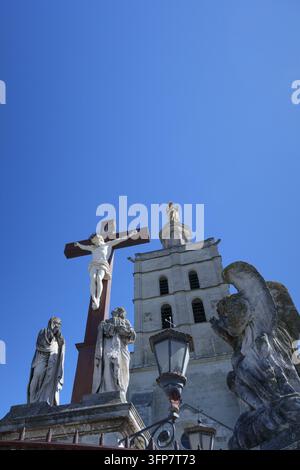 Notre-Dame-Kathedrale, Avignon, Provence, Frankreich Stockfoto