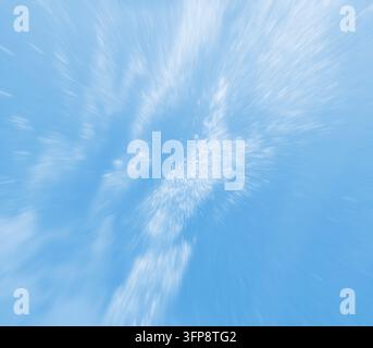 Unscharfes Unterwasserfoto von Luftblasen, abstrakter Hintergrund. Stockfoto