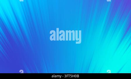 Abstrakter blauer Hintergrund mit Linien. Tapete für Design. Lila Farbverlauf. 3D-Illustration. Stockfoto