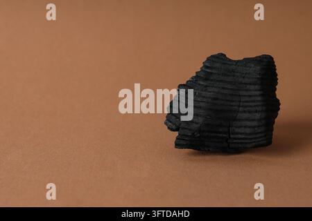 Natürliches Holz oder Hartholz-Holzkohle, Platz für Text Stockfoto