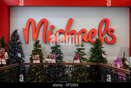 Michael's Arts and Crafts Store, NYC, 2026 Stockfoto