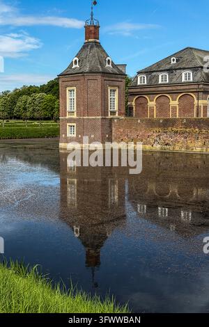 Schloss Nordkirchen in einem Parkland aus dem 18. Jahrhundert Das Versailles des Münsterlands, eines der schönsten Barockschlösser in Deutschland, Nordk Stockfoto
