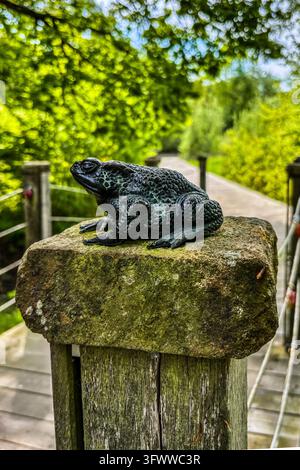 Schloss Nordkirchen in einem Parkland aus dem 18. Jahrhundert Das Versailles des Münsterlands, eines der schönsten Barockschlösser in Deutschland, Nordk Stockfoto