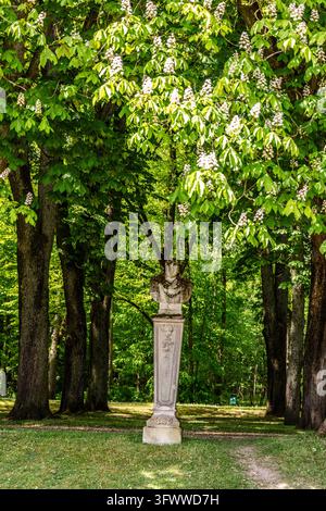 Schloss Nordkirchen in einem Parkland aus dem 18. Jahrhundert Das Versailles des Münsterlands, eines der schönsten Barockschlösser in Deutschland, Nordk Stockfoto