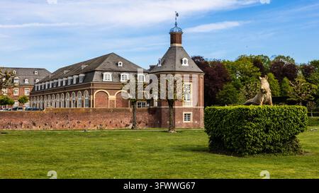 Schloss Nordkirchen in einem Parkland aus dem 18. Jahrhundert Das Versailles des Münsterlands, eines der schönsten Barockschlösser in Deutschland, Nordk Stockfoto