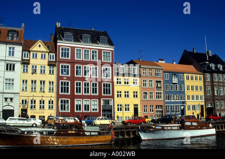 Dänemark Kopenhagen Nyhavn Bar Pub Cafe Bier party Stockfoto