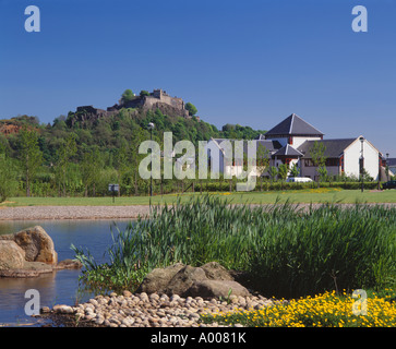 Stirling Castle Business Park und Stirling Castle, Schottland, UK Stockfoto