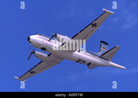 Breguet 1150 Atlantic, betrieben von der deutschen Marine Abfahrt RAF Fairford Stockfoto