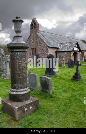 Pfarrkirche St. Catherines Eskdale Cumbria England Stockfoto