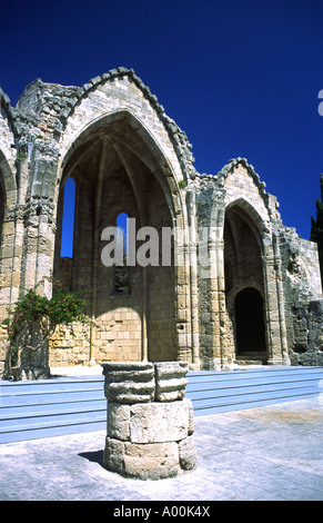 Christian Church Rhodos Griechenland EU Europa Stockfoto