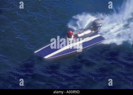 Off Shore high-Speed-Rennen in Florida USA Stockfoto