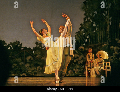 EUGENE ONEGIN KÖNIGLICH DÄNISCHEN BALLETT KOPENHAGEN DÄNEMARK Stockfoto