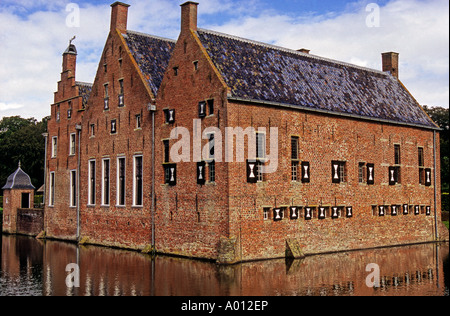 MEMKEMABORG SCHLOSS GRONINGEN NIEDERLANDE Stockfoto