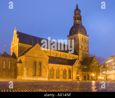 Riga Dom evangelische lutherische Kirche Stockfoto