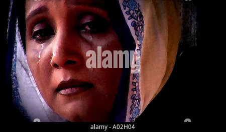 Meine Liebe Mutter Film noch model Release Nummer 542 Spielfilm in Gadhwali Sprache der Himalaya Region Indien Stockfoto