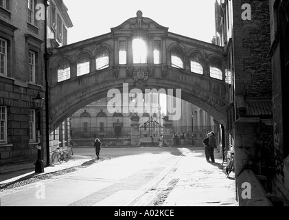 Hertford College Brücke der Seufzer Stockfoto