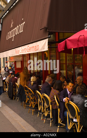 Bistro Le Comptoir im Bezirk von Saint Germain des Prés im Zentrum von Paris die Hauptstadt von Frankreich EU Stockfoto