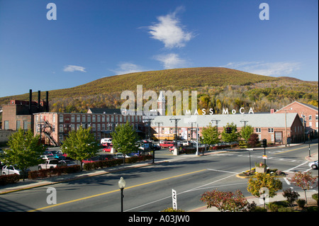 Mass MoCA Massachusetts Museum der zeitgenössischen Kunst North Adams Massachusetts Stockfoto