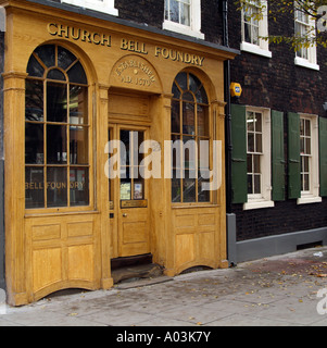 Der Whitechapel Bell Foundry in London England UK Stockfoto