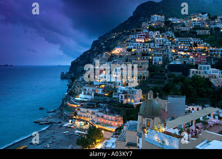 Positano, Amalfi Küste, Italien Stockfoto