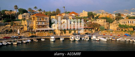 Hafen von Byblos, Nr. Beirut, Beirut, Libanon Stockfoto