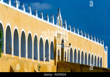 Kloster des Hl. Antonius von Padua, Izamal, Yucatan, Mexiko Stockfoto