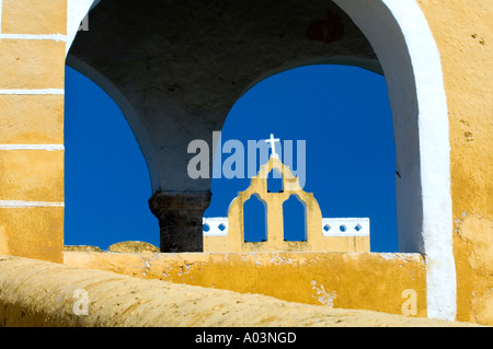 Kloster des Hl. Antonius von Padua, Izamal, Yucatan, Mexiko Stockfoto