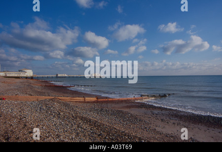 Pelham Strand Hastings Stockfoto