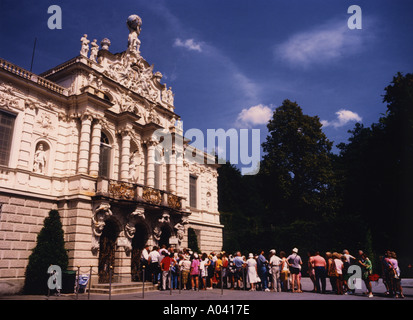 Deutschland Bayern Schloss Linderhof Stockfoto