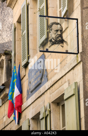 Geburtshaus von Louis Pasteur, Dole, Jura, Frankreich Stockfoto