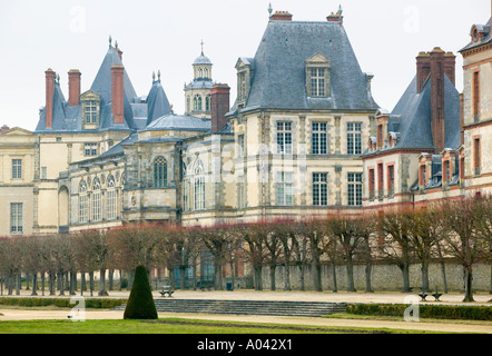 Chateau de Fontainebleau, Seine et Marne, Frankreich Stockfoto