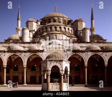 Türkei-Istanbul-Sultan-Ahmed-Moschee Stockfoto