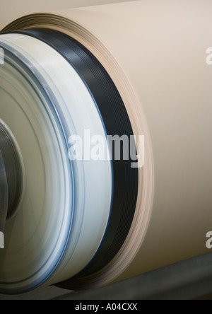 Rolle von Papier Stockfoto