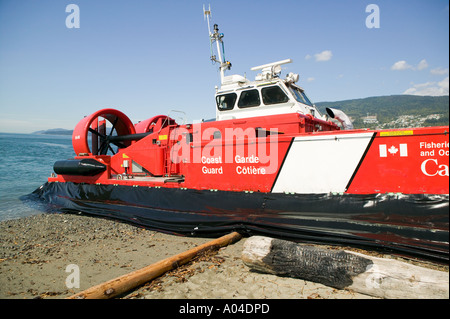 Coho Festival Vancouver British Columbia Kanada kanadischen Westküste Guard Hovercraft Stockfoto