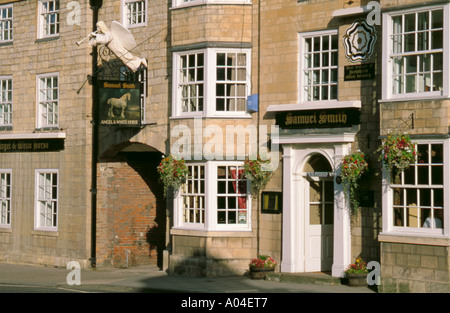 Die Engel und White Horse, Tadcaster, North Yorkshire, England, UK. Stockfoto