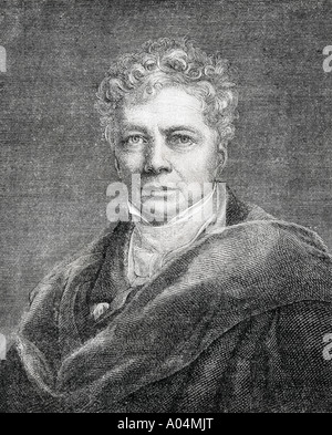 Friedrich Wilhelm Joseph von Schelling, 1775-1854. Deutscher Philosoph. Druck aus dem 19. Jahrhundert Stockfoto