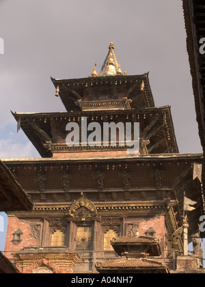 KATHMANDU-NEPAL-November herrlichen alten königlichen Palast und Tempel-Komplex am Durbar Square Stockfoto