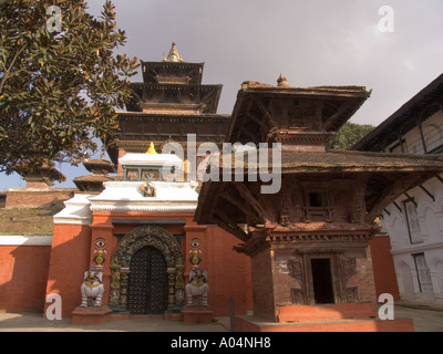 KATHMANDU-NEPAL-November-Taleju-Mandir-Tempel Teil der alten königlichen Palast und Tempel-Komplex Stockfoto