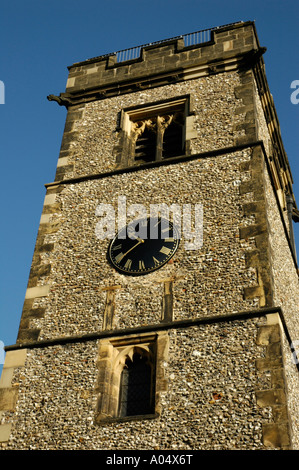 Der Uhrturm St Albans Hertfordshire England Stockfoto