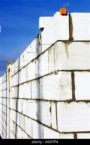 Neue Häuser im Bau, Kesgrave in der Nähe von Ipswich, Suffolk, UK. Stockfoto