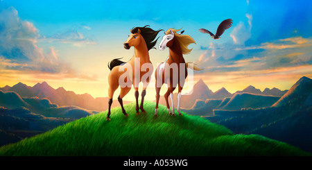 Geist: STALLION des CIMARRON 2002 Dreamworks Animationsfilm Stockfoto