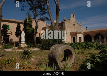 Sanctuary Heiligtum de Nostra Senora de Cura 13. Jahrhundert Insel Mallorca Balearen Inseln Mittelmeer Spanien Stockfoto