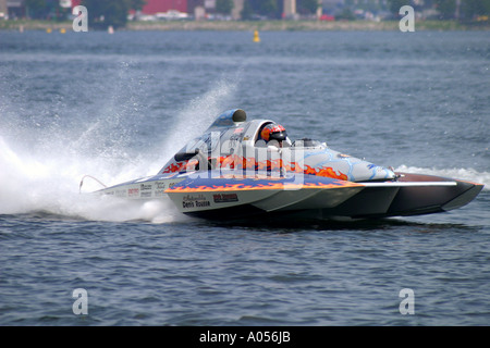 Powerboat Racing Formel 1 Quebec Kanada Stockfoto