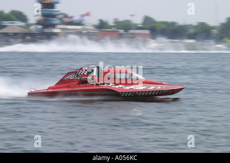 Powerboat Racing Formel 1 Quebec Kanada Stockfoto