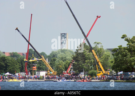 Powerboat Racing Formel 1 Quebec Kanada Stockfoto